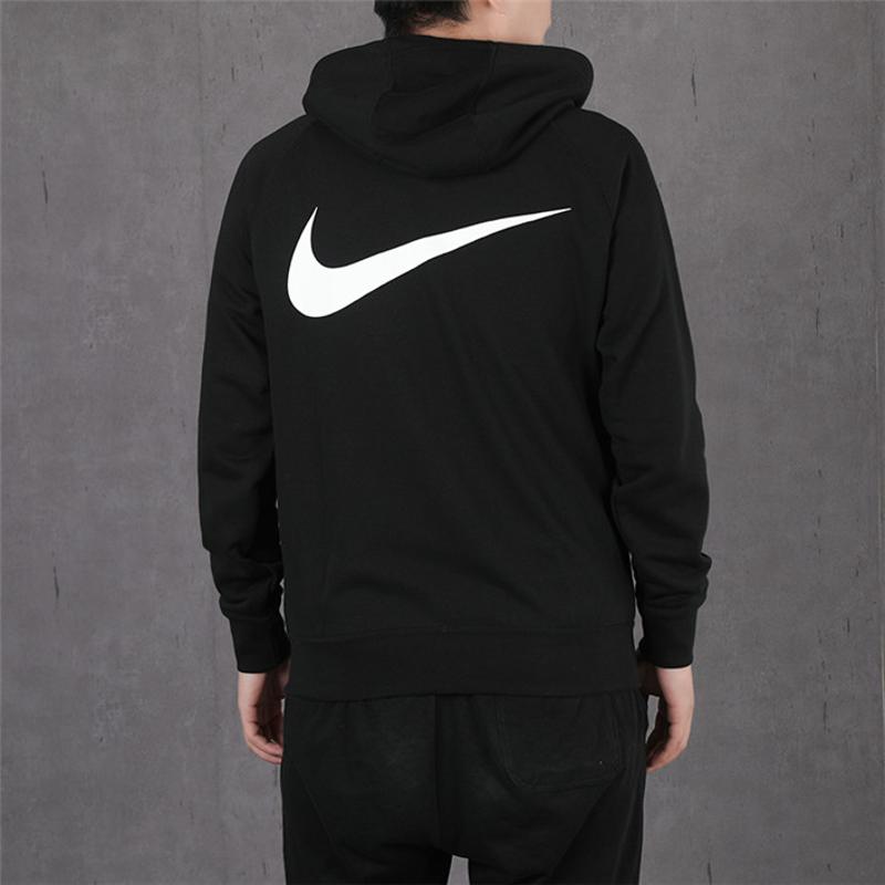 Nike Kurtka Swoosh Double Hook męska odzież wierzchnia czarna CT7363-010