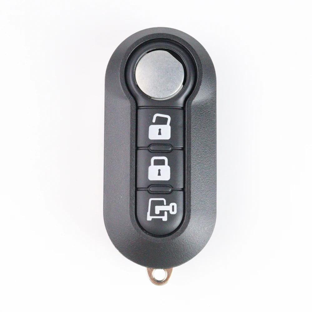 For Fiat 500 Panda Punto Bravo Ducato Stilo Remote Auto Key Case Fob Sip22 Blade Flip Folding Car Key Fob Case Shell Housing