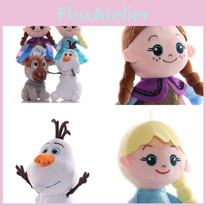 Frozen 2 Stuffed Elsaanna Princess Plush Doll Children Toy  Birthday