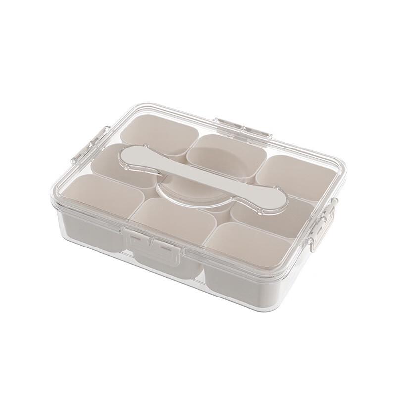 Spice Storage Box with 9 Compartments (2-Pack)