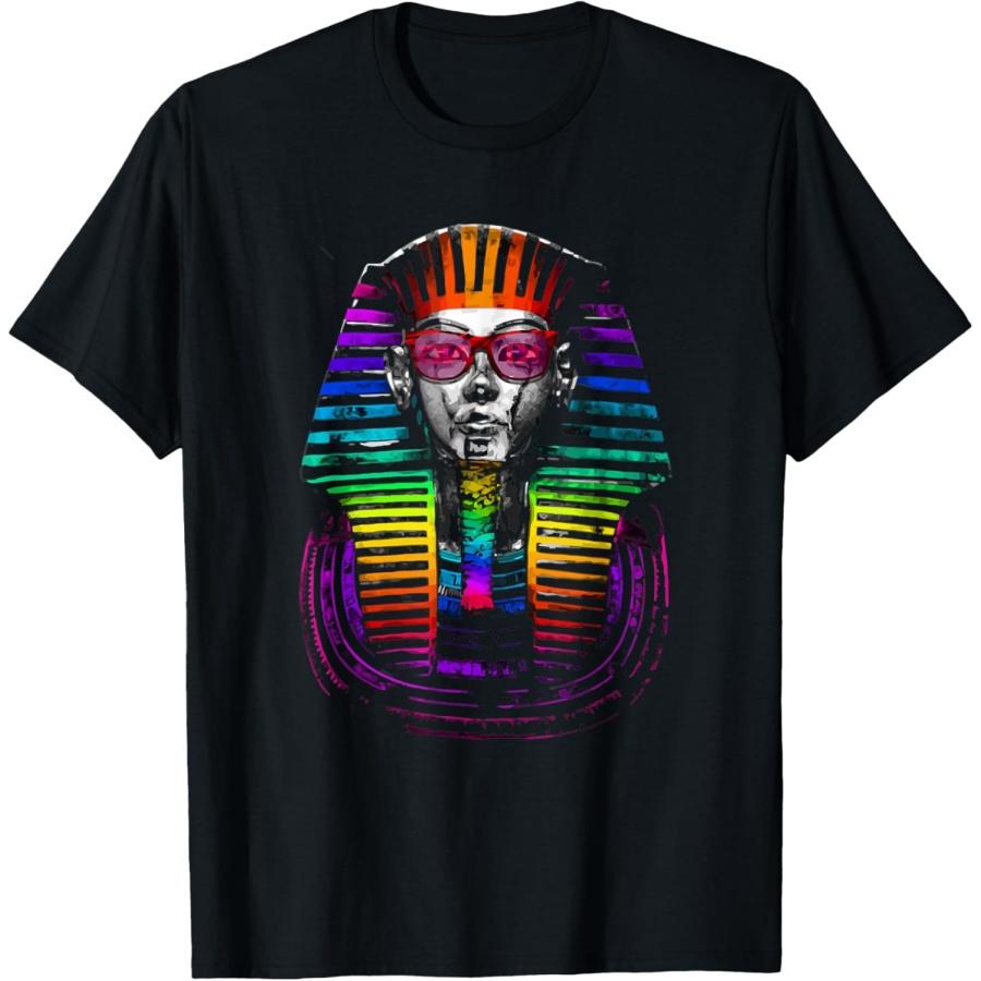 

King Pharaoh Tutankhamun King Tut Pharaoh Ancient Egyptian T-Shirt XXXXXL чорний