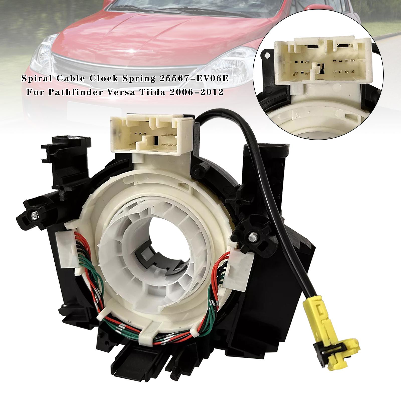 

Спиральный кабель подрулевой шлейф 25567-EV06E для Pathfinder Versa Tiida 2006-2012