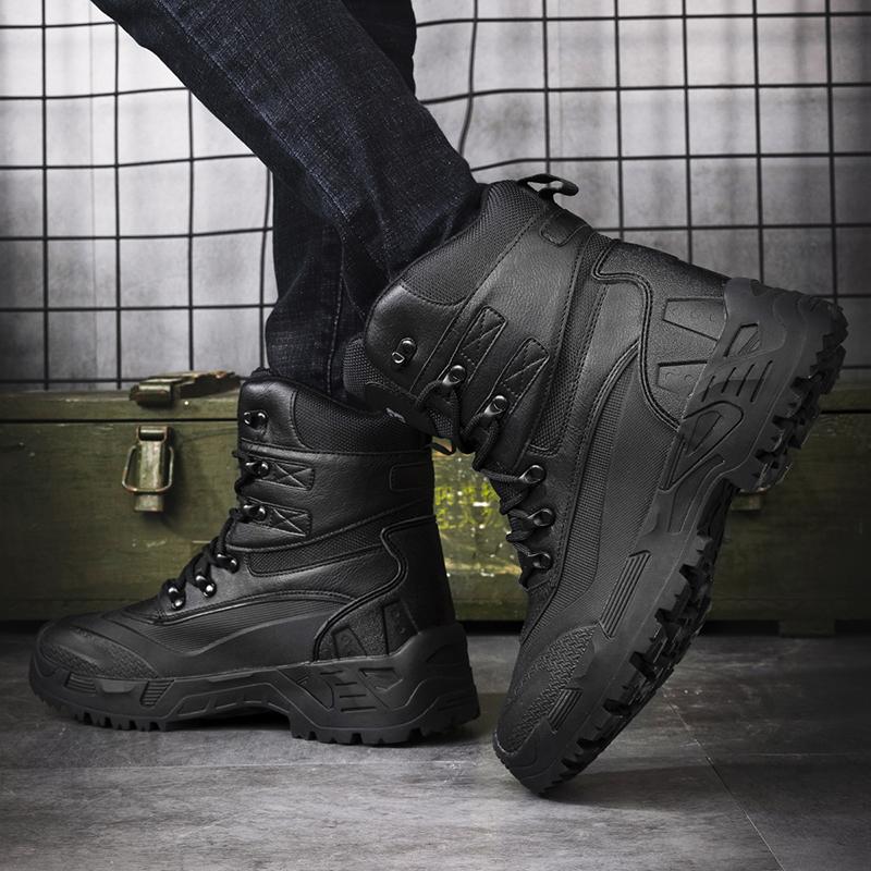 Men's Waterproof Hiking Boots Lightweight Boots Durable Outdoor Climbing Boots for Men Demi-season Boots