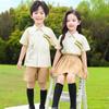 Chinese Style Summer Kindergarten & Primary School Uniform Set for Kids