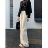 Damen Jeans mit hoher Taille und weitem Bein - Sommer 2025, Locker & Schlankmachend, Bodenlang