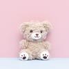 Bear Keychain Cute Cartoon Girl Backpack Decoration Hanging Plush Doll Gift
