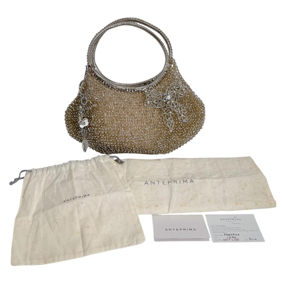 

ANTEPRIMA party Mini bag Handbag wire beige Women Used