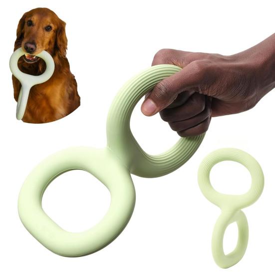 Dog Tug Toy Interactive Dog Tug-of-War Toy Heavy Duty Chew Toy Teeth Cleaning Toy for Aggressive Chewers Small to Large Dogs Indoor Outdoor Play