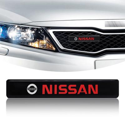 Para Nismo Juke Tiida Teana GTR 350Z 370Z 240SX Fairlady1Pieza Luz Decorativa para Coche LED Emblema Insignia Decoración Parrilla Frontal del Capó