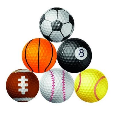 Longridge Spor Topları Golf Topları (6'lı paket)