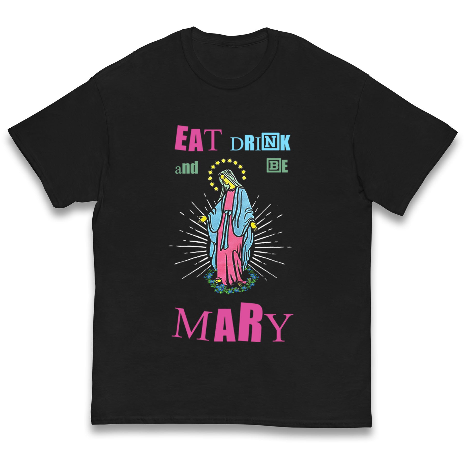 

Eat Drink And Be Mary Christmas Kids T Shirt 130