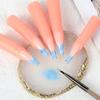 5 bucăți/set Nail Art Practică mâna deget fals unghii din silicon cu magnet care pot fi introduse farfurie pentru unghii instrumente de manichiură afișare