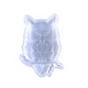 Creative Owl Ornaments Epoxy Resin Mold DIY Wall Hanging Desktop Ornaments Half Three-dimensional Owl Silicone Mold Home Decor