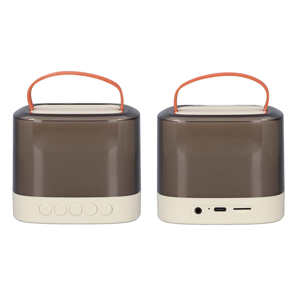 Mini Karaoke Machine Long Battery Life Wireless Portable Bluetooth Speaker with Microphone for Kids