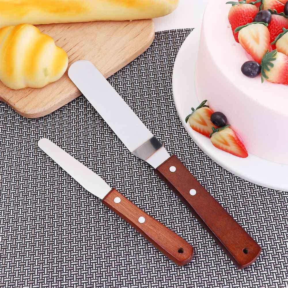 Kitchen Home Frosting Cake Tool Baking Bakeware Cake Scraper Icing Spatula Butter Cutter Spatulas