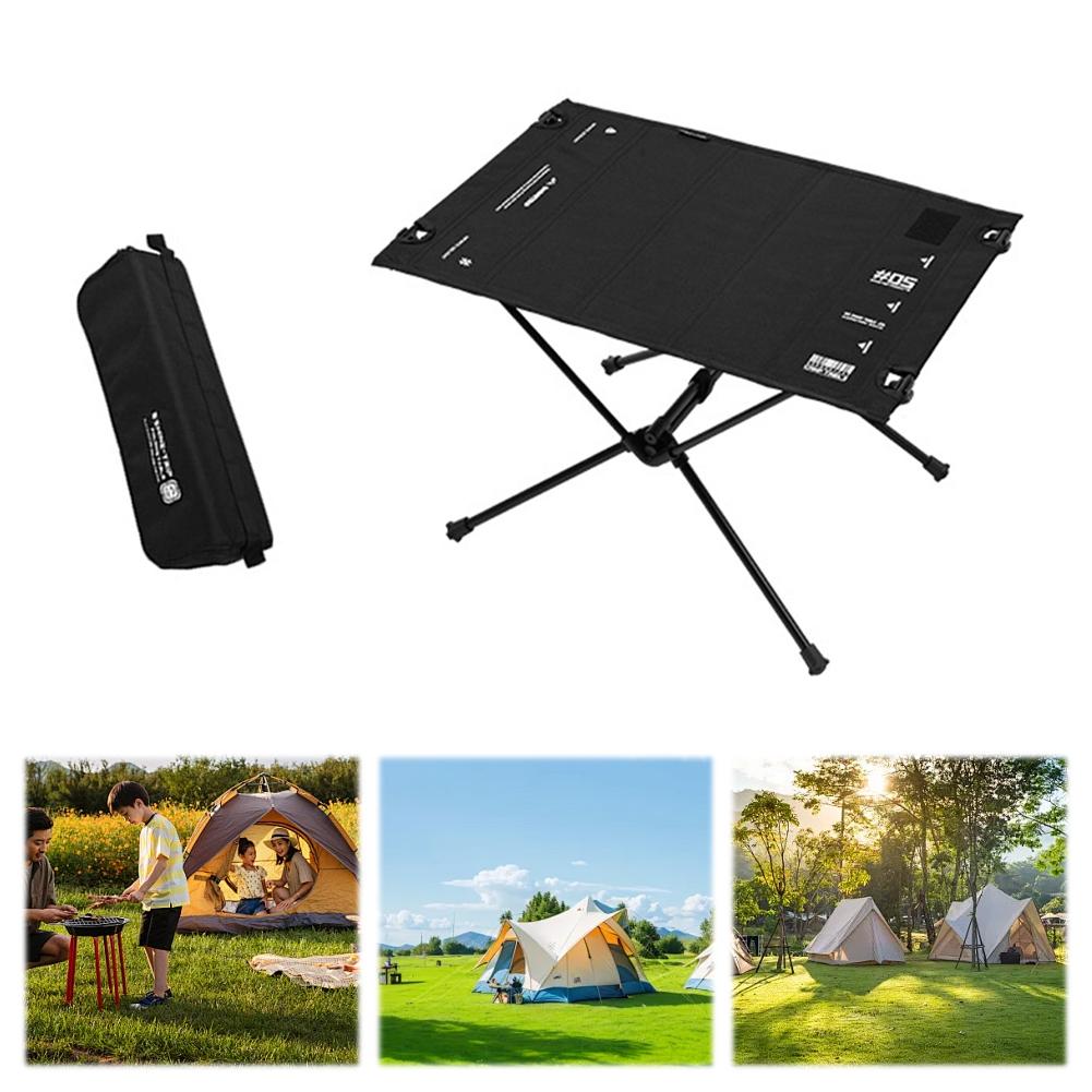 Lightweight Picnic Table Multifunctional Portable Camping Table Aluminum Alloy Barbecue Cooking Table for Outdoor Picnic Fishing