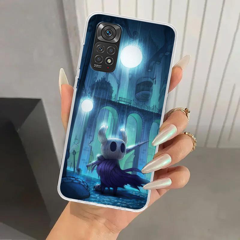 Hollow Knight Cartoon Phone Case for Xiaomi Redmi Note 14 13 12S 12 11S 11 Pro Plus 11T 11E 10S 9 9S Soft Funda Print Shell Note