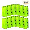12 Pack Football Jerseys, Adult Quick Dry Vests with Elastic Strap for Football, Basketball, Volleyball