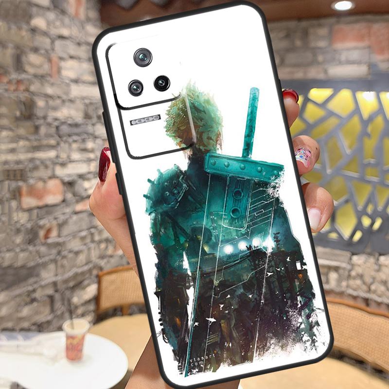 Final Fantasy Case For Xiaomi 15 Ultra 13 14 11T 12T 13T 14T Pro POCO X7 X3 X5 X6 Pro M6 F5 F6 Pro Cover