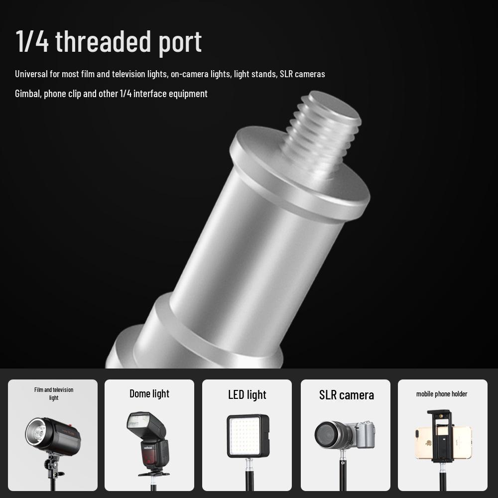 Photography Light Stand & Phone Holder for Desktop, Live Streaming, and Short Videos