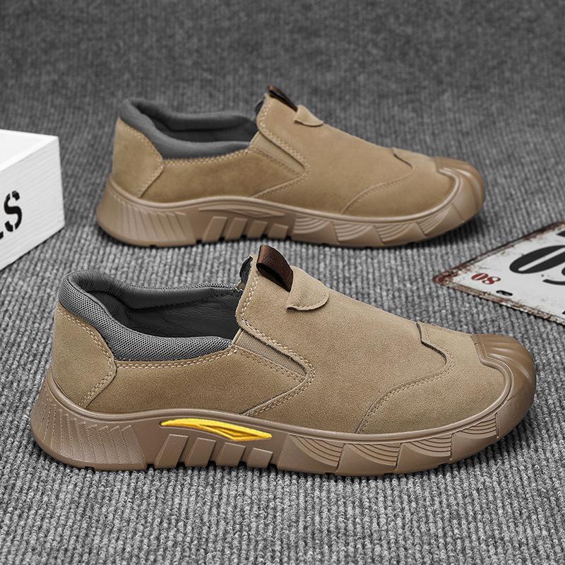 

Мужская повседневная обувь для работы и походов - Легкая и удобная с мягкой подошвой 40 хаки