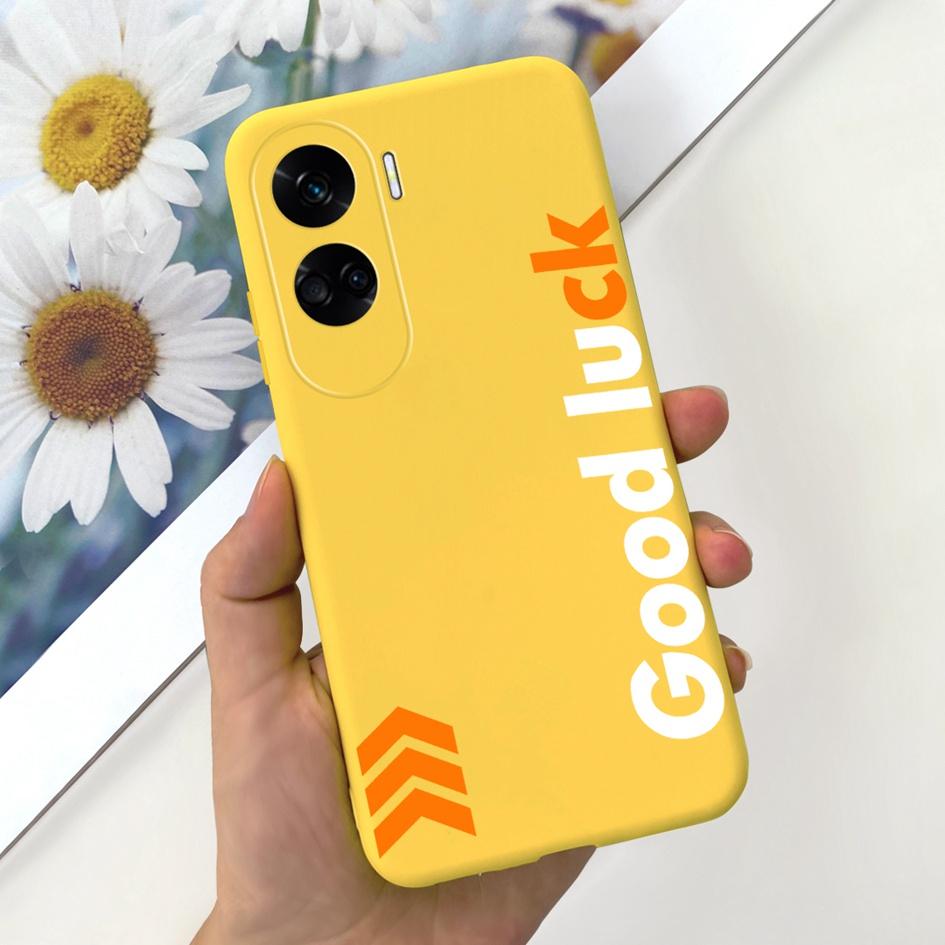 For Cover Honor 90 Lite Phone Case CRT-NX1 Fashion Butterfly Cartoon Slim TPU Soft Silicone Back Cover For Honor 90Lite 5G Funda