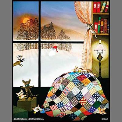 Quebra-cabeça de 80 peças de Seiji Fujishiro, Beleza de Inverno, Kamaneko [Quebra-cabeça Brilhante]