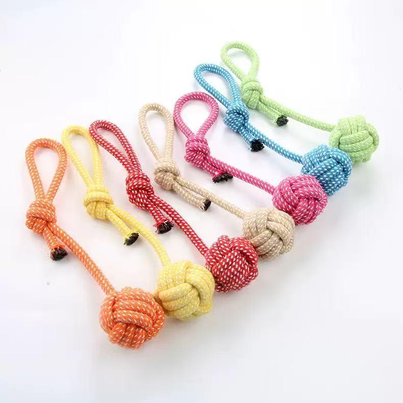 Cross-Border Carrot Cotton Rope Pet Toy: Bite-Resistant Teething & Interactive Training for Dogs