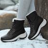 Women Platform Snow Boots Plush Keep Warm Women's Thigh High Boots Minimalism Winter Ankle Boots Comfortable Walking Sneakers
