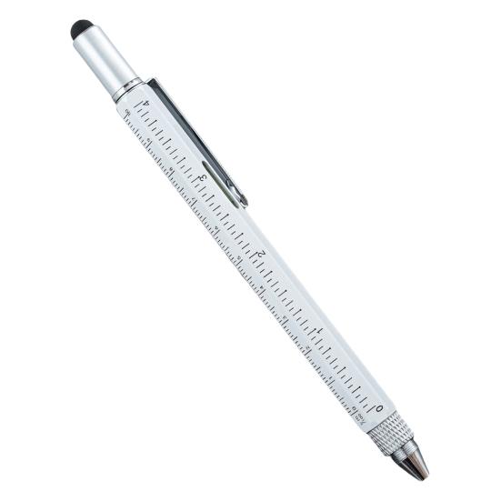 

Емкостная ручка-инструмент 6 в 1 прочная стойкая шкала чернил дизайн канцелярские принадлежности износостойкая техническая ручка-инструмент школа белый