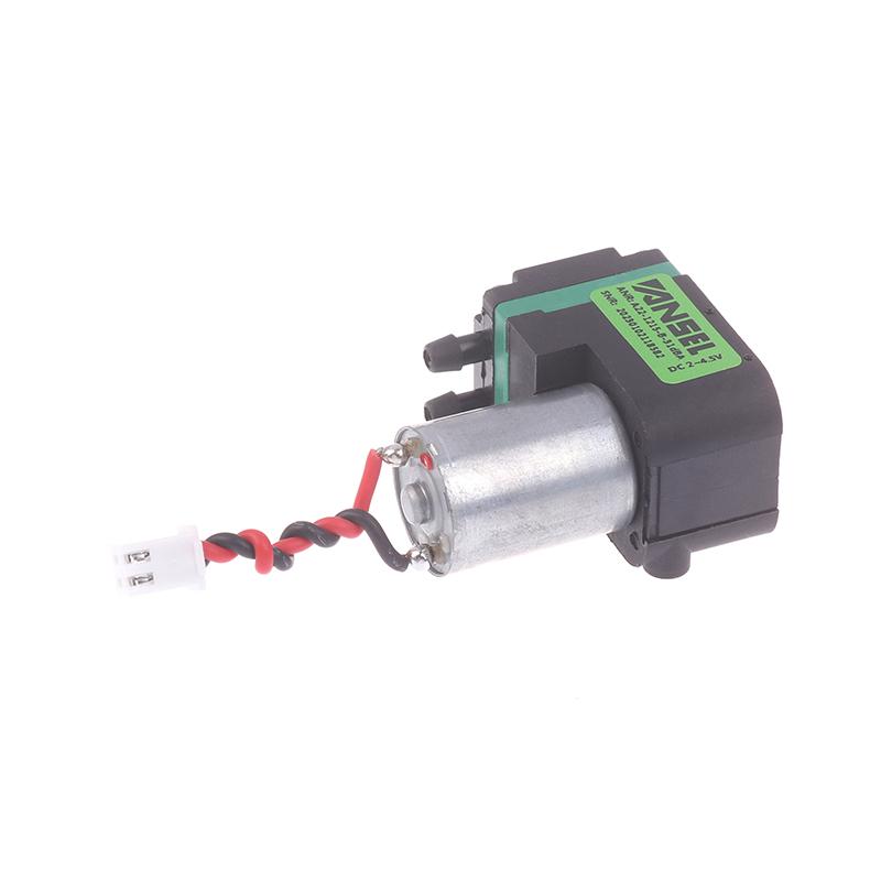 Mini Vakuumpumpe DC2-5V 85mA Mikro-Luftpumpe 650ml/min Durchflussrate -400mbar Vakuumgrad Kleine Luftpumpe Gasdetektions-Probenahmepumpe