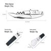 Stainless Steel Multi-functional Red Wine Corkscrew Opener Set