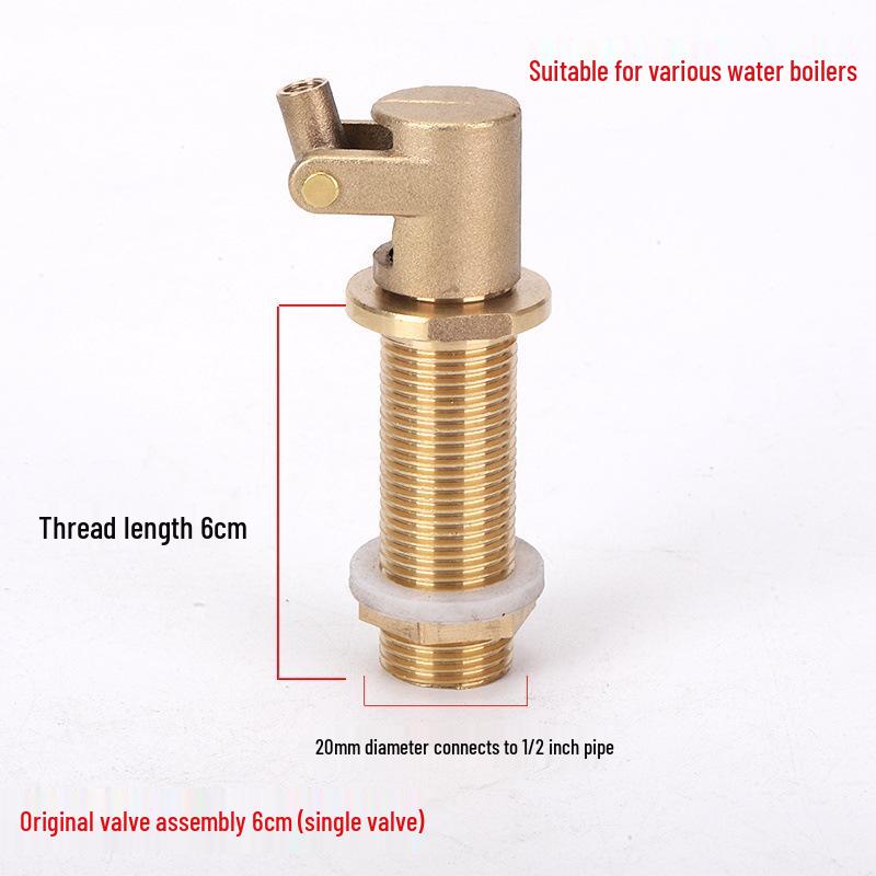 4/6-Point Water Heater Float & Inlet Valve for Steamers and Water Tanks