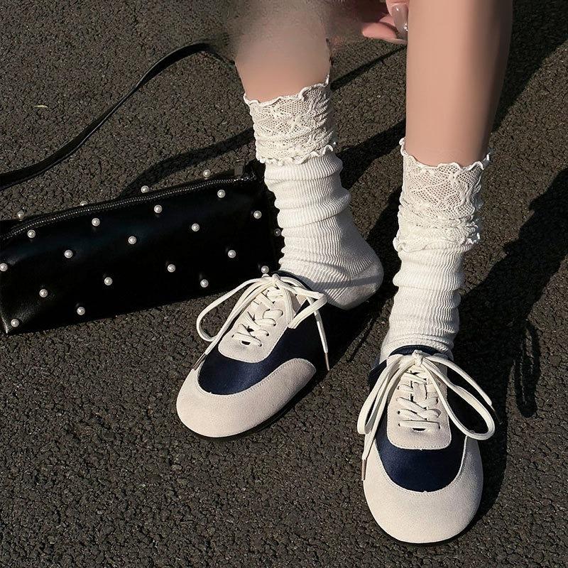 

Новые немецкие тренировочные туфли на мягкой подошве с плоским носком 40 зелёный