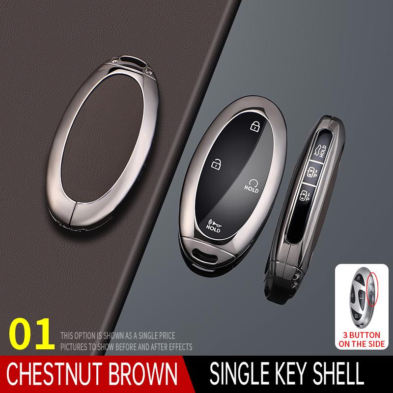 2024 Hyundai Sonata 11th Gen Key Cover for 1.5T Pro Version - Car Bag & Buckle Shell