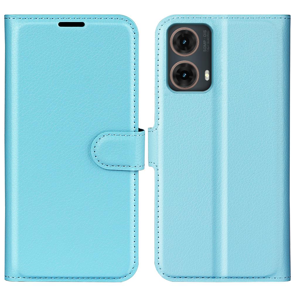 For Motorola Moto G85 5G/S50 Neo 5G Wallet Phone Case Litchi Texture Leather Flip Cover