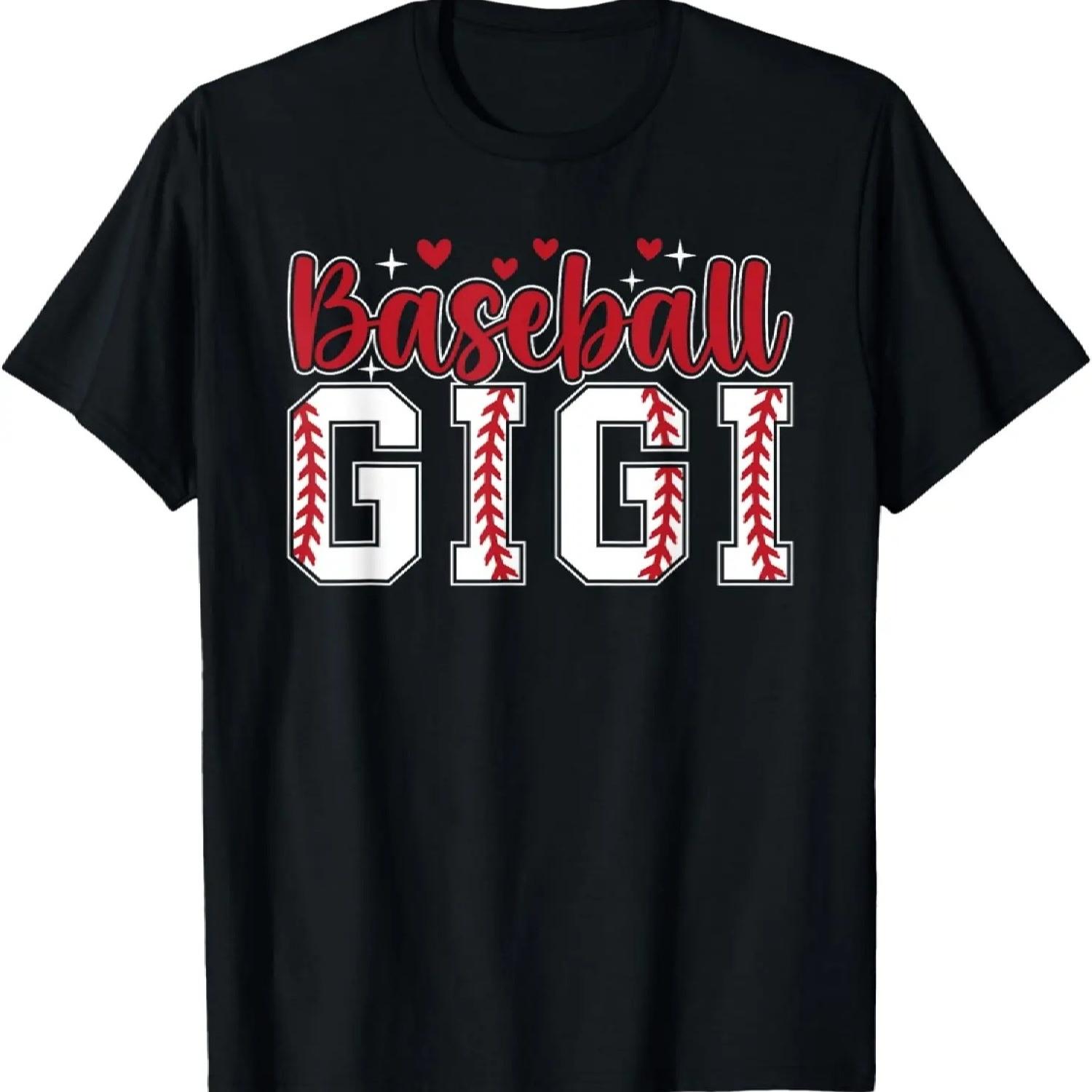 Baseball Gigi Proud Gigi Of A Baseball Player Gigi T-Shirt XXXXXL чёрный