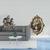 Modern Owl Sculpture Resin Photo Frame Vintage Art Crafts Tabletop Ornament for Living Room Office