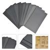15Pcs Sandpaper Silicon Carbide Replacement Set Wood Crafts Car Body Accessories