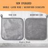 Wire Mesh Dish Cloths for Washing Dishes 3 PCS Non Scratch Wire Dishwashing Rags for Wet and Dry Multipurpose Steel Wire Dishcl
