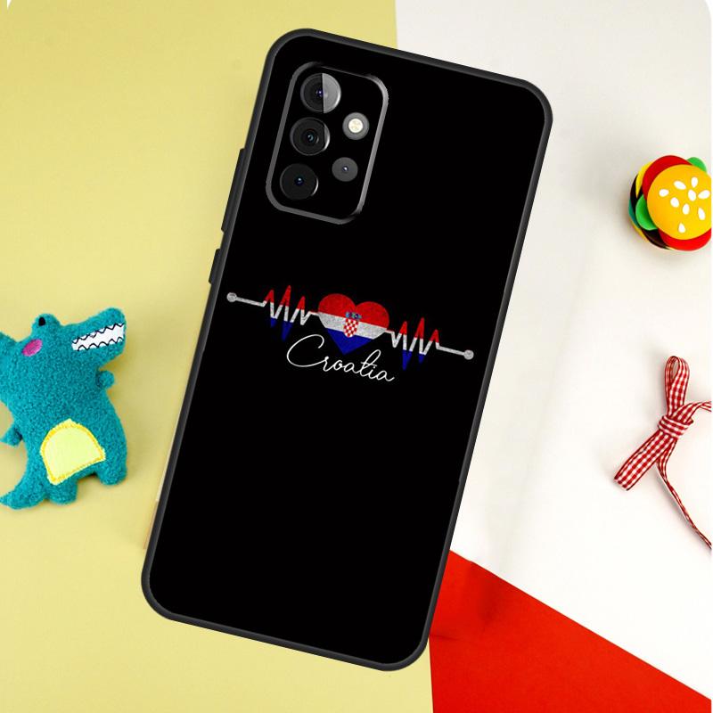 Croatia flag For Samsung Galaxy A53 A33 A13 A54 A34 A14 A55 A35 A15 A05 A06 A16 A22 A32 A52 Phone Case