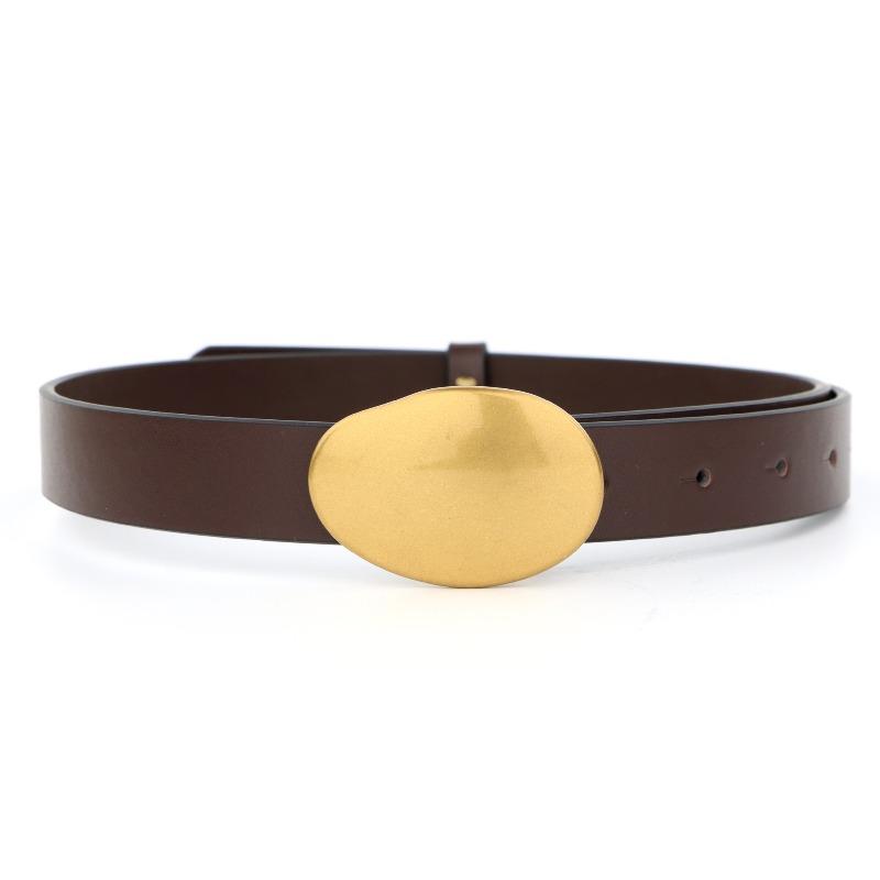 

Top-grain leather high-end belt, vintage-style women s belt, decorative belt for pants and skirts, waist cincher 100cm темно-червоний колір