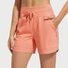 Women's Summer Loose Casual Solid Color Sports Shorts High Waisted Running Shorts With Pockets