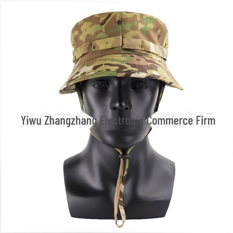 Męski Kapelusz Przeciwsłoneczny Outdoorowy Kamuflażowy - Styl Rybacki, Górski i Typu Basin