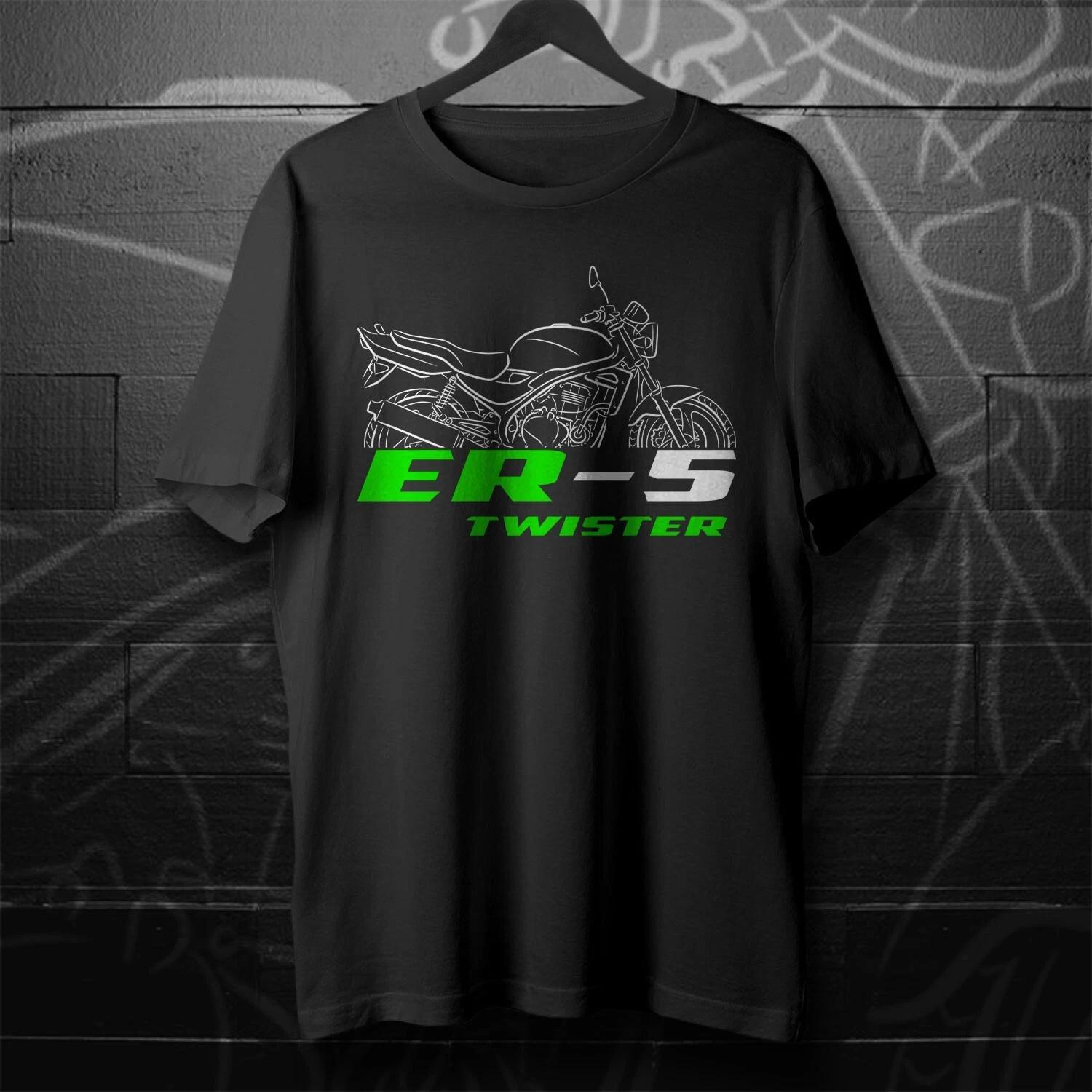 Men s and Women s T-shirts For Kawasaki ER-5N 1997-2005- Motorcycle XXL