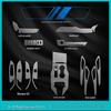 Compatible with 26 Buick Envision PLUS models: Interior Protection Central Control Sticker & Navigation Screen Tempered Film.