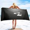 Minimalism Beach Towel,Plush Oversized Beach Towel,Large Summer Swim Towel,Travel Blanket Vacation Essentials Lounge Chair Cover