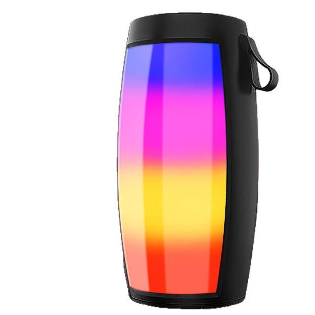 Portable Bluetooth Speaker: High-Quality Sound with Subwoofer, Seven-Color LED Lights, Outdoor Use, Model 1202