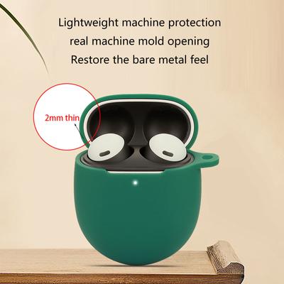 Kopfhörerhülle Schutzhülle Leichte Aufbewahrungstasche für Google Pixel Buds Pro 2 Kopfhörer Vollschutzgehäuse