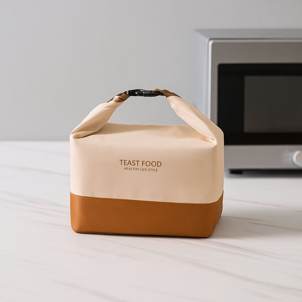Foldable Portable Lunch Bag Waterproof Crossbody Cooler Bags Thermal Lunchbox Bag  Travel